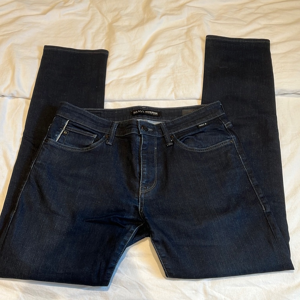 32/32 MENS MAVI SLIM LEG JEANS